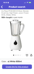 Blender crush ice  https://www.amazon.co.jp/dp/B099ZLV7J5/?tag=rjdador70stor-22