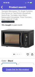 Microwave oven   https://www.amazon.co.jp/dp/B09Q881CTN/?tag=rjdador70stor-22