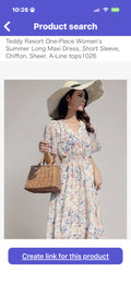 Women’s one piece summer dress https://www.amazon.co.jp/dp/B08BBX7TDB/?tag=rjdador70stor-22